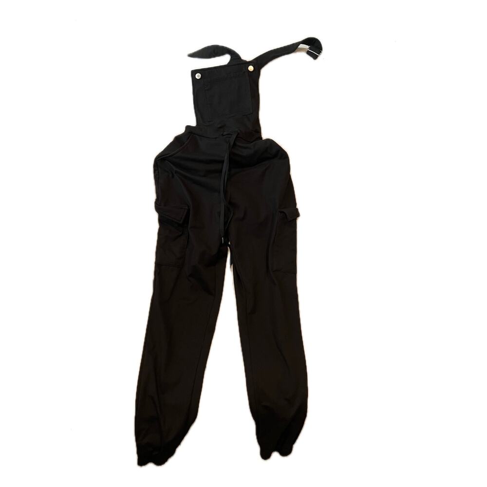 No Boundaries Black Soft Overalls Womans XXS (00)